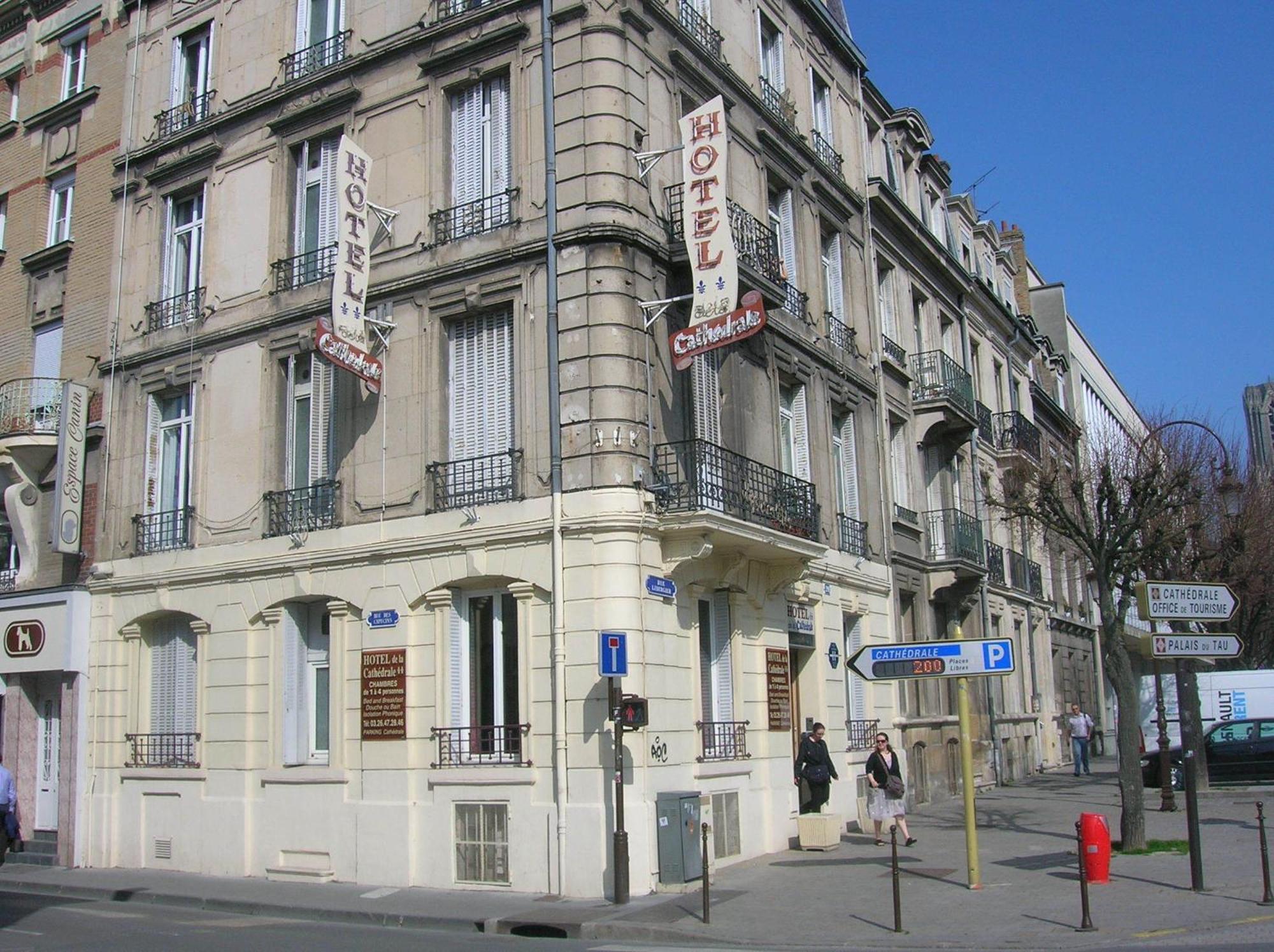 Hotel De La Cathedrale Reims Exterior photo